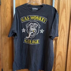 Gas Monkey Garage Men's Gray T-Shirt